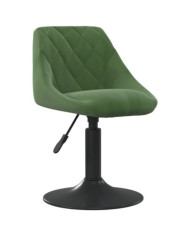 Chaise de salle à manger Vert foncé Velours | Mobilier & Déco