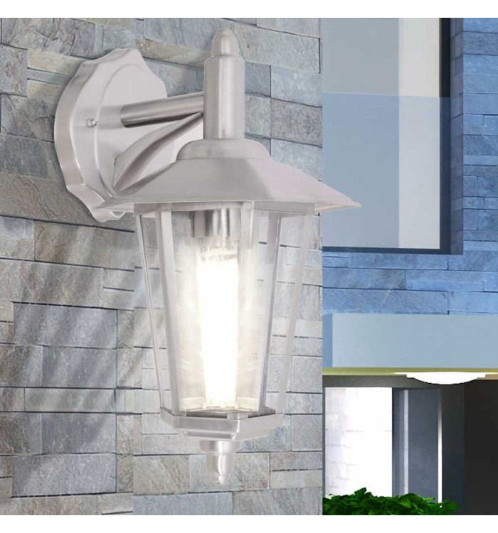 Lampe murale extérieure Acier inoxydable | Mobilier & Déco