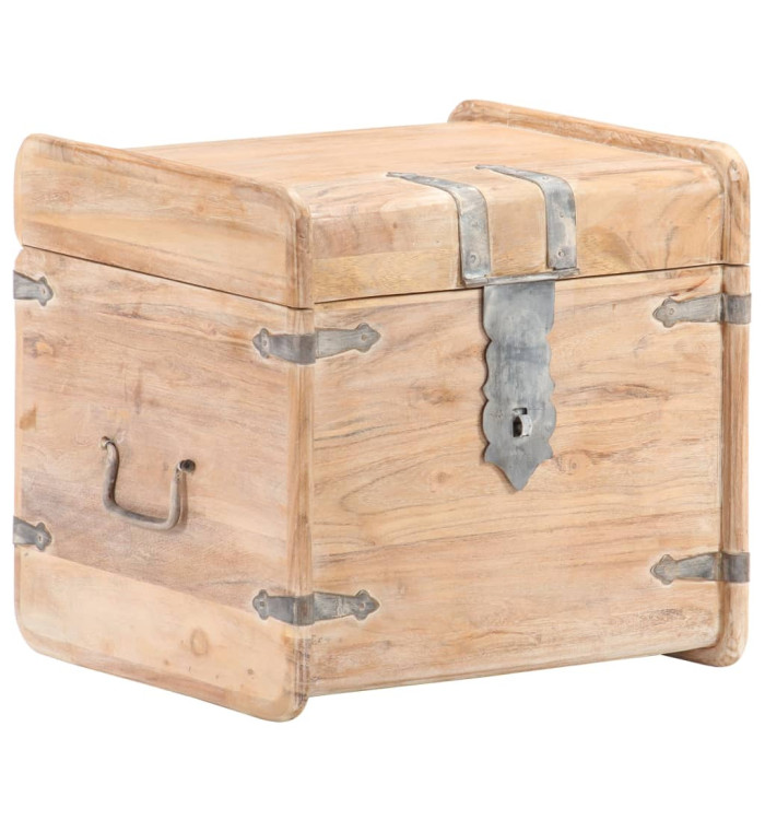 Coffre 40x40x40 cm Bois d'acacia solide | Mobilier & Déco