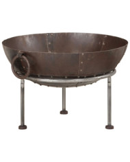 Foyer 55x55x38 cm fer | Mobilier & Déco