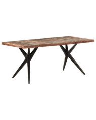 Table à manger 180x90x76 cm Bois de récupération massif | Mobilier & Déco