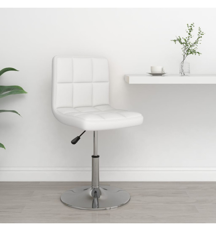 Tabouret de bar Blanc Similicuir | Mobilier & Déco