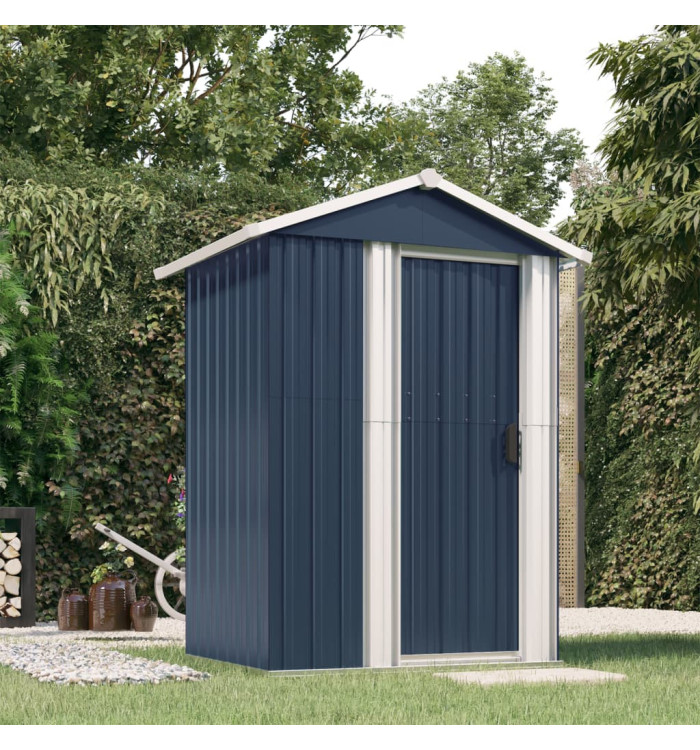 Abri de jardin Anthracite 126x97,5x177 cm Acier galvanisé | Mobilier & Déco
