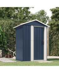 Abri de jardin Anthracite 126x97,5x177 cm Acier galvanisé | Mobilier & Déco