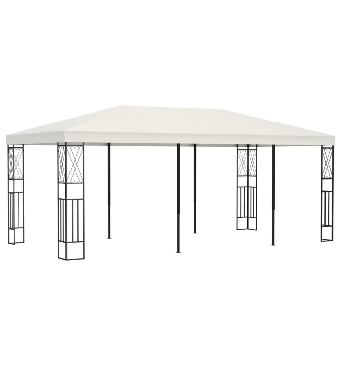Belvédère 3x6 m Crème Tissu | Mobilier & Déco