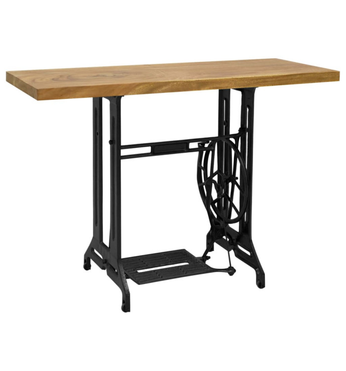 Table console avec machine à coudre 110x40x75 cm | Mobilier & Déco