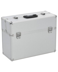 Boîte à outils 47 x 36 x 20 cm Argenté Aluminium | Mobilier & Déco