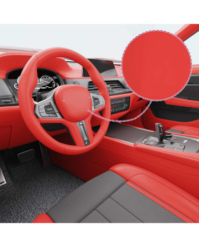 Film de voiture Rouge mat 100x150 cm | Mobilier & Déco