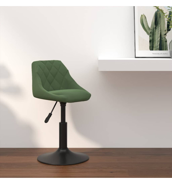Tabouret de bar Vert foncé Velours | Mobilier & Déco