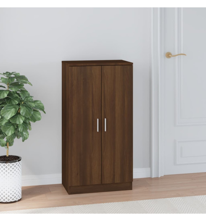 Armoire à chaussures Chêne marron 55x35x108cm Bois d'ingénierie | Mobilier & Déco