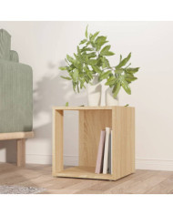 Table d'appoint Chêne sonoma 33x33x34,5 cm Aggloméré | Mobilier & Déco
