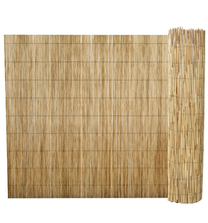 Clôture de jardin en roseau 100x1000 cm | Mobilier & Déco