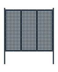 Clôture de jardin Acier 177x200 cm Anthracite | Mobilier & Déco