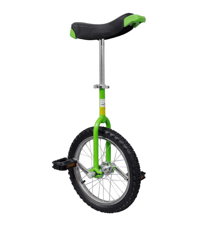 Monocycle ajustable vert 16 pouces | Mobilier & Déco