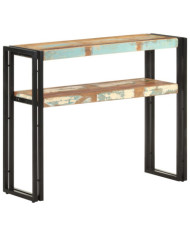 Table console 90x30x75 cm Bois de récupération massif | Mobilier & Déco