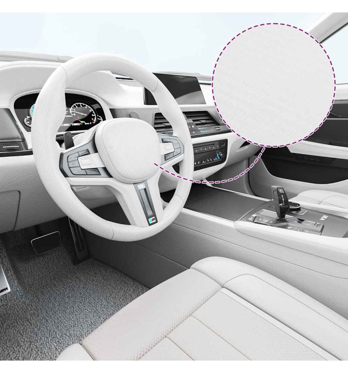 Film 3D de voiture Blanc 100x150 cm | Mobilier & Déco