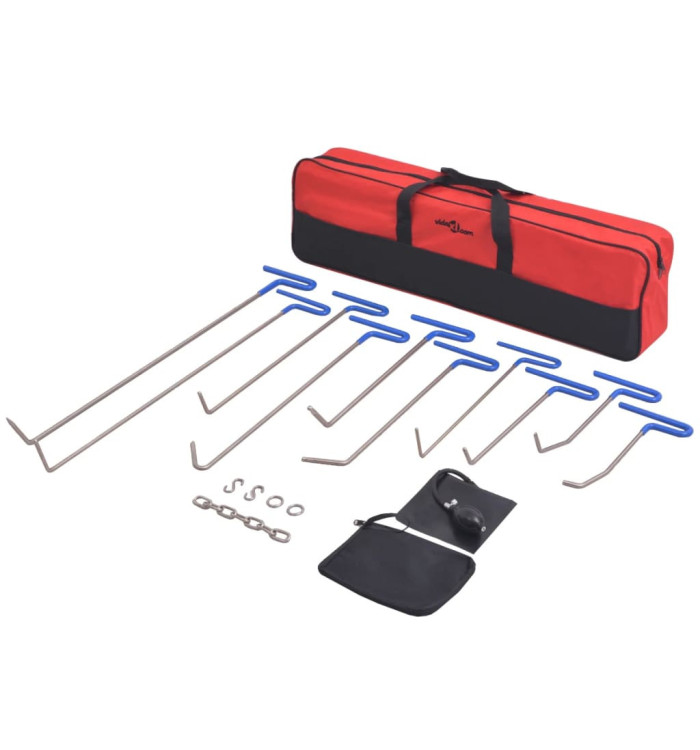 Kit de débosselage sans peinture 16 pièces Acier inoxydable | Mobilier & Déco