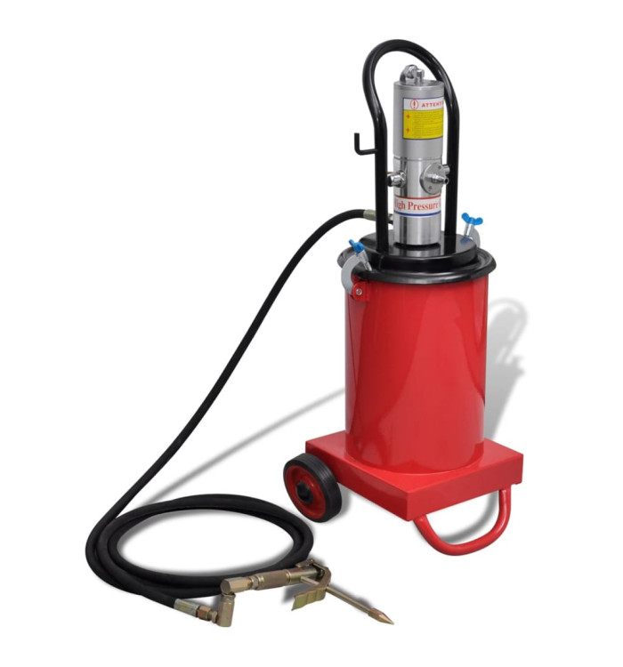 Pompe à graisse pneumatique 12 L | Mobilier & Déco