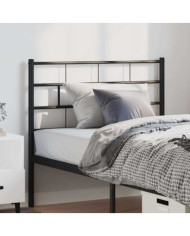 Tête de lit métal noir 100 cm | Mobilier & Déco