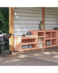 Armoires de cuisine d'extérieur 2 pcs bois massif douglas | Mobilier & Déco