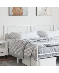 Tête de lit métal blanc 160 cm | Mobilier & Déco