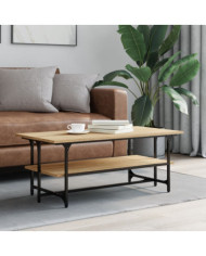 Table basse Chêne sonoma 100x50x40 cm Bois d'ingénierie | Mobilier & Déco