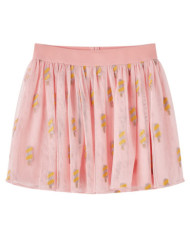 Jupe avec tulle pour enfants rose clair 140 | Mobilier & Déco