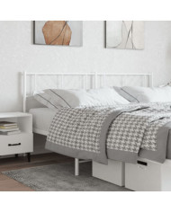 Tête de lit métal blanc 200 cm | Mobilier & Déco