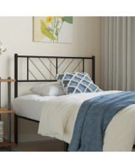 Tête de lit métal noir 75 cm | Mobilier & Déco