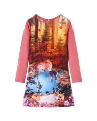 Robe pour enfants à manches longues vieux rose 140 | Mobilier & Déco