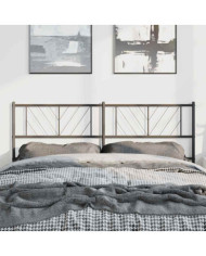 Tête de lit métal noir 150 cm | Mobilier & Déco