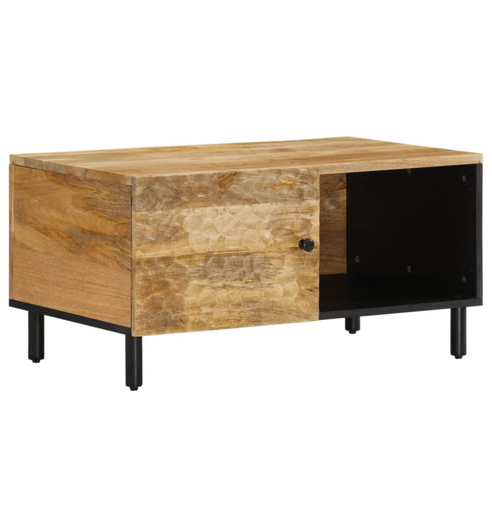 Table basse 80x50x40 cm bois de manguier massif | Mobilier & Déco