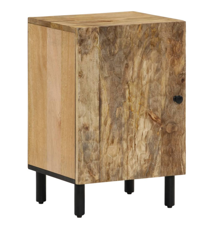Armoire de salle de bain 38x33x58 cm bois massif de manguier | Mobilier & Déco