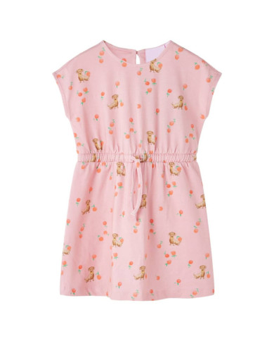 Robe pour enfants avec cordon orange clair 128 | Mobilier & Déco