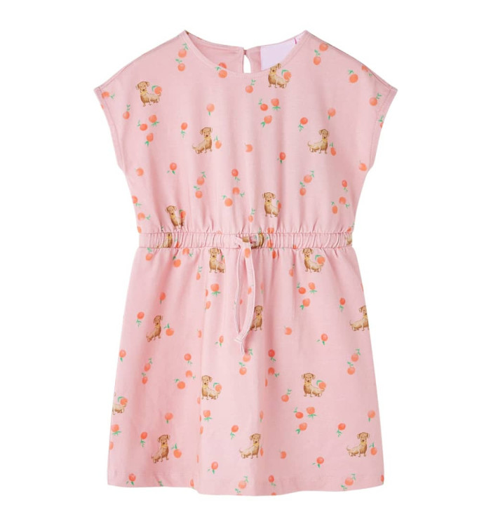 Robe pour enfants avec cordon orange clair 128 | Mobilier & Déco