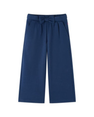 Pantalon à jambes larges pour enfants bleu marine 104 | Mobilier & Déco
