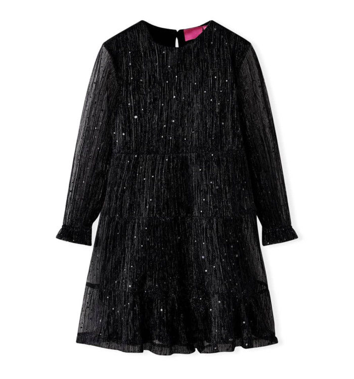 Robe à manches longues pour enfants noir 92 | Mobilier & Déco