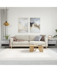 Tables basses 2 pcs gris béton 50x46x50 cm bois d'ingénierie | Mobilier & Déco