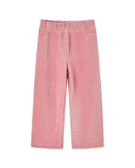 Pantalons pour enfants velours côtelé rose clair 128 | Mobilier & Déco