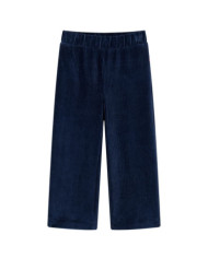 Pantalons pour enfants velours côtelé bleu marine 128 | Mobilier & Déco