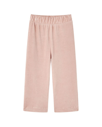 Pantalons pour enfants velours côtelé rose clair 104 | Mobilier & Déco
