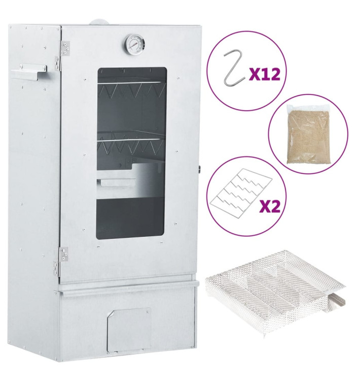 Fumoir à four à BBQ générateur de fumée froide acier galvanisé | Mobilier & Déco
