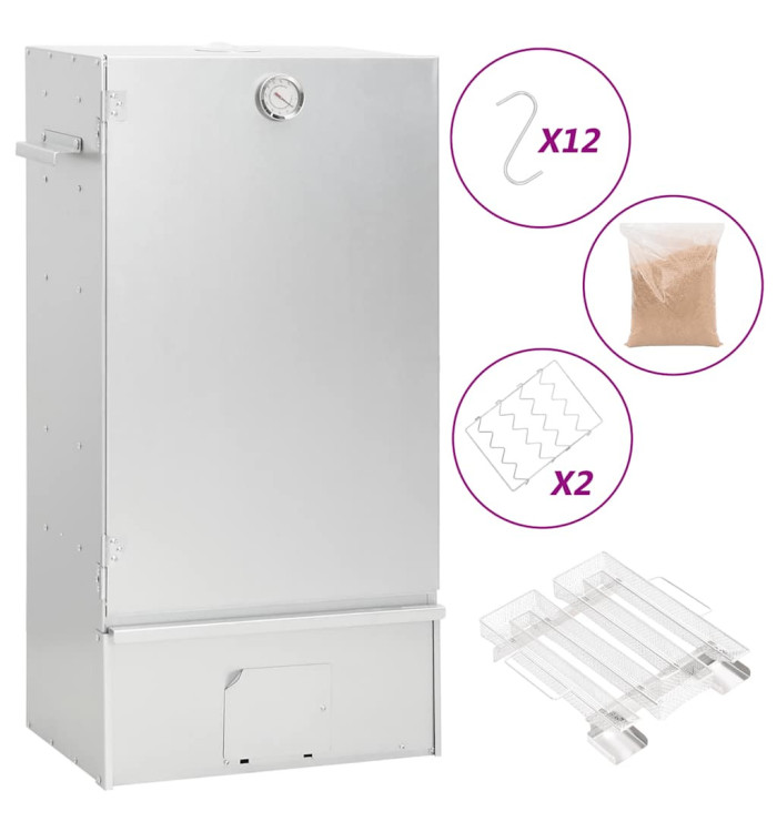 Fumoir à four à BBQ générateur de fumée froide acier galvanisé | Mobilier & Déco