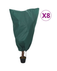 Housses de protection pour plantes avec cordon de serrage 8 pcs | Mobilier & Déco