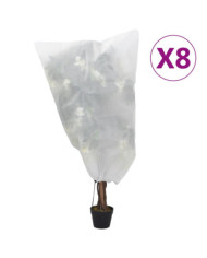 Housses de protection pour plantes avec cordon de serrage 8 pcs | Mobilier & Déco