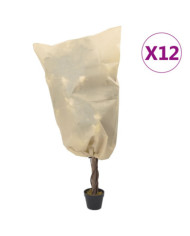 Housses de protection pour plantes avec cordon de serrage 12pcs | Mobilier & Déco