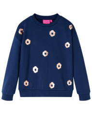 Sweatshirt pour enfants bleu marine 116 | Mobilier & Déco