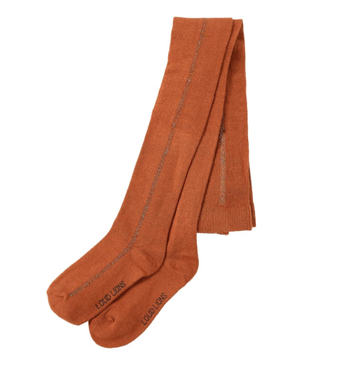Collants pour enfants cognac 140 | Mobilier & Déco