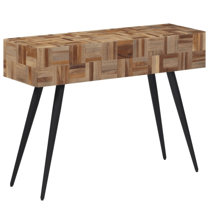 Table console 110x34x80 cm teck de récupération massif | Mobilier & Déco