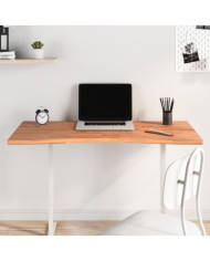 Dessus de bureau 110x(50-55)x2,5 cm bois massif de hêtre | Mobilier & Déco